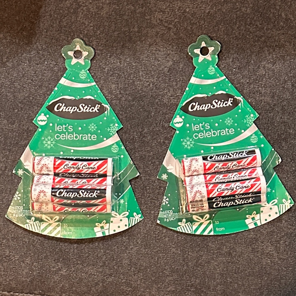 NWT ChapStick Holiday Lip Balm Set - Lot of 2 Packages